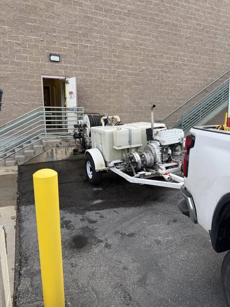 Professional drain cleaning service