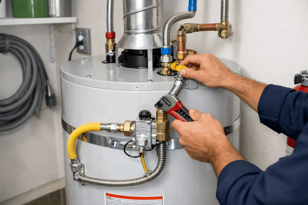 Professional water heater service