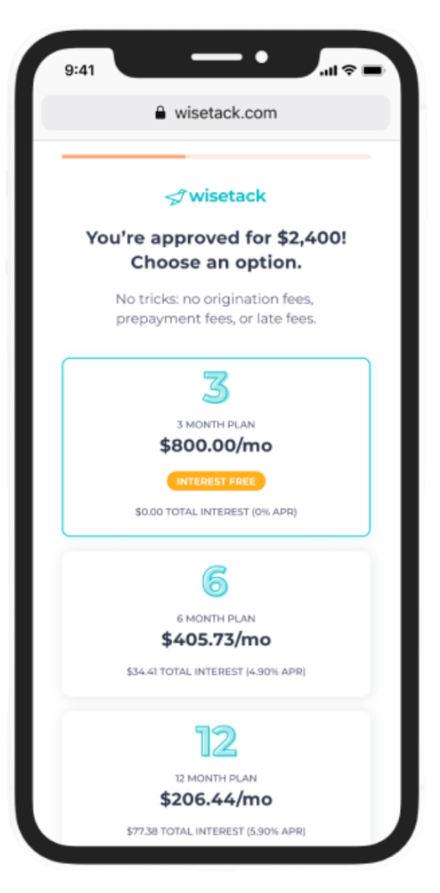 wisetack-financing wisetack-financing