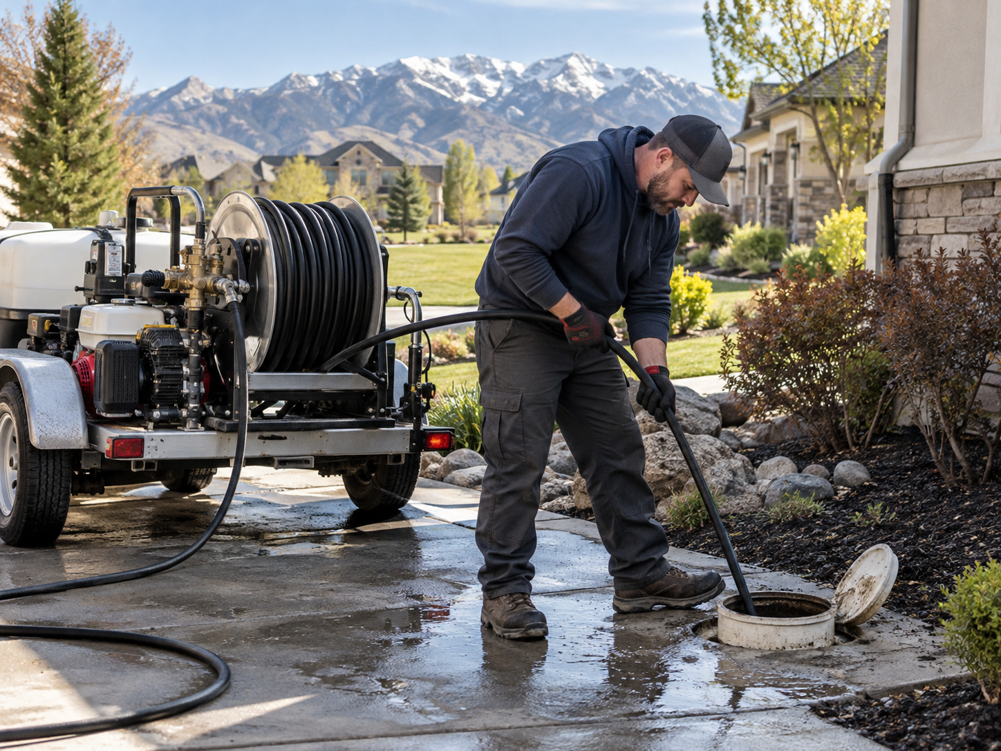 Rocky Mountain Plumbing & Drain Explains When Hydro Jetting Suits Sandy Property Owners